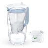BRITA MXPRO glass  FOR WATER  FILTRAMUG 2.4L, BLUE , BRITA