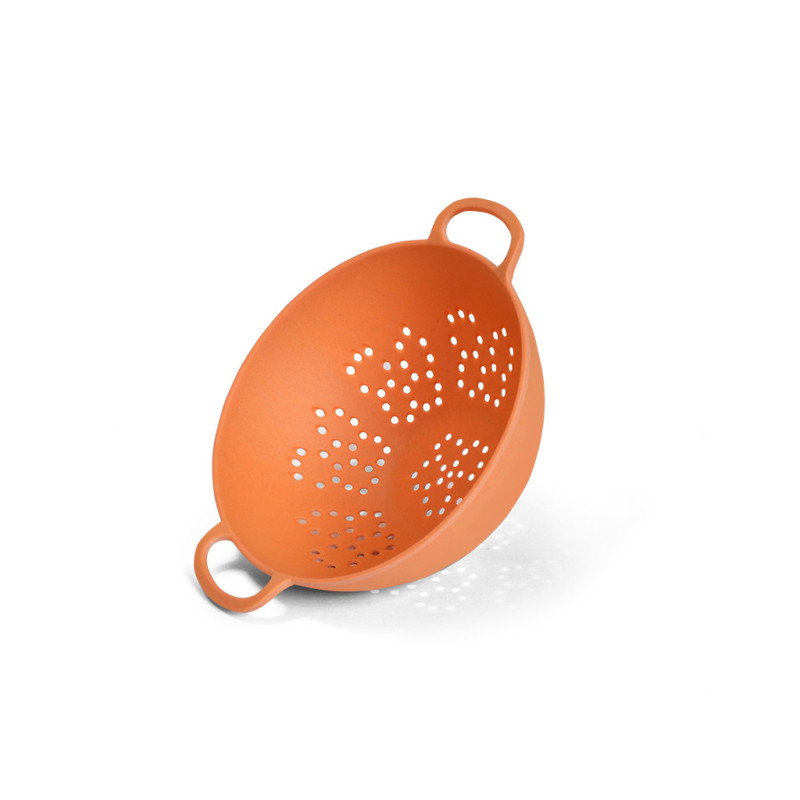 Colander 15 cm orange (bamboo fibre)