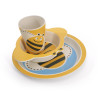 Dinner set BEE 3 pcs (bamboo fibre)