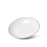 Deep plate ALEKSA 20 cm color white (porcelain)