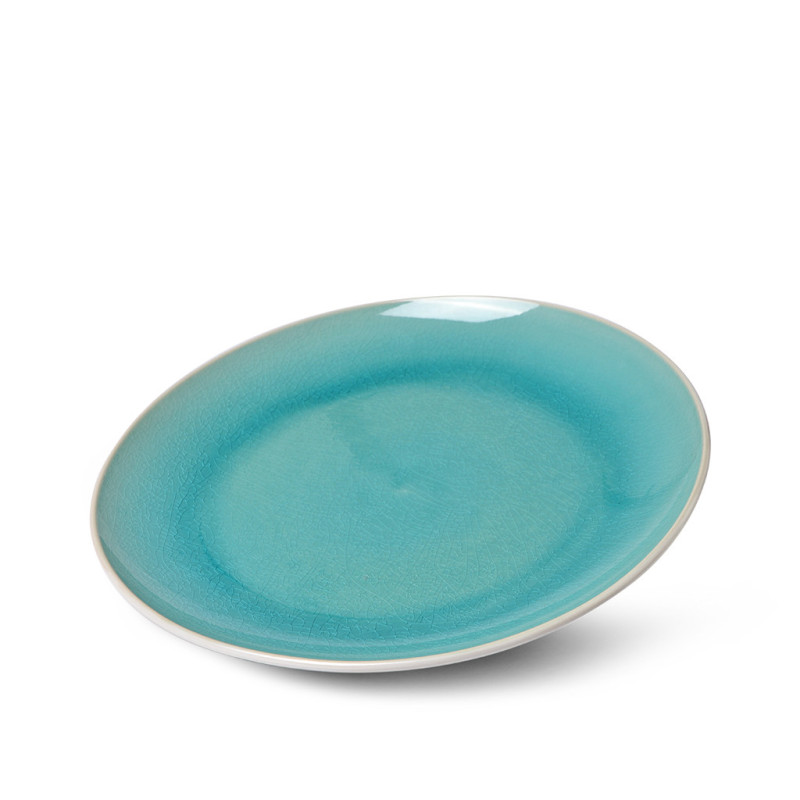 Dinner plate CELINE 26.3 cm (ceramic) azure