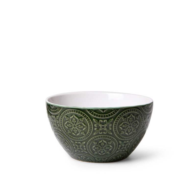 Bowl 14cm/640 ml Green (ceramic)