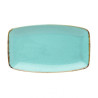 SEASONS TURQUOISE padziļināts STRAIGHT . plate  31X18cm, Porland
