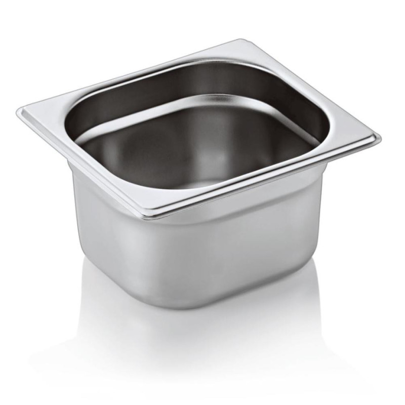 GN 1/6 CAPACITY  100MM, N/T, WAS