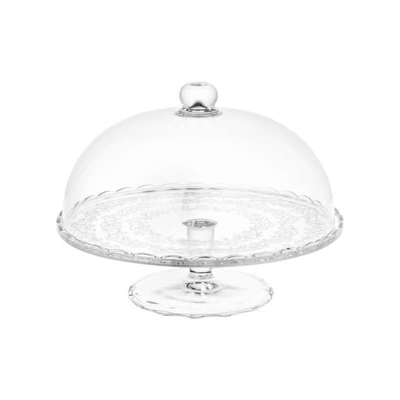 Tortinė stikl. 30cm s/d su kojele CoK