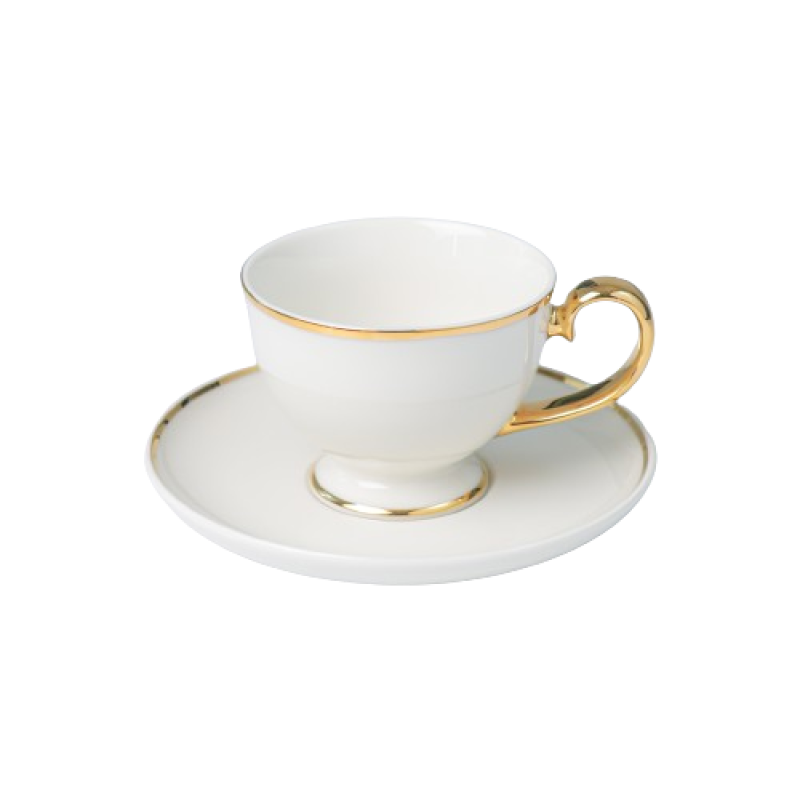 PRIMA GOLD Cup  UZ LEG  280ML, AR APAKŠTASI 16CM, Quality Ceramic