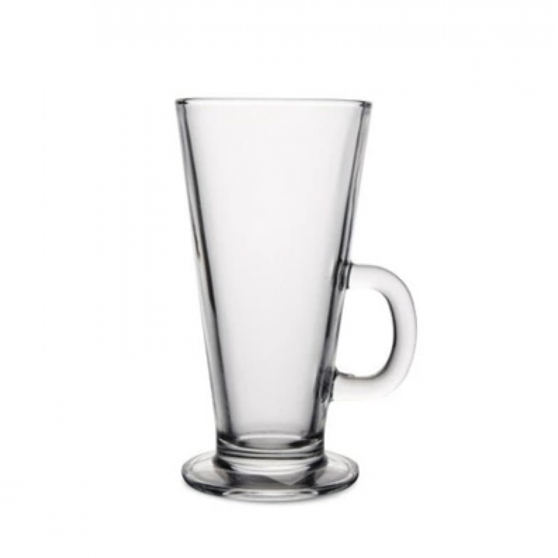 COLOMBIAN COFFEE LATTE glass  MUG 260ML