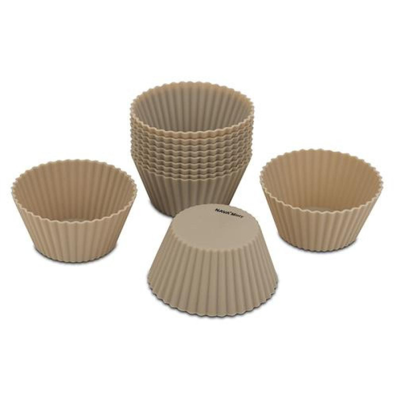 MISTY KEKSIŅU FORMU SET.12PC.., 6.5CM, SILIKONS, Nava