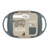 Bārbekjū San Ignacio Earth Grey SG-6755 Pelēks 36,9 x 24,6 cm Ar rokturiem