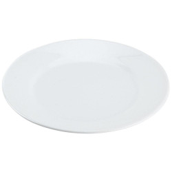 WHITE  rest. DINING  plate...