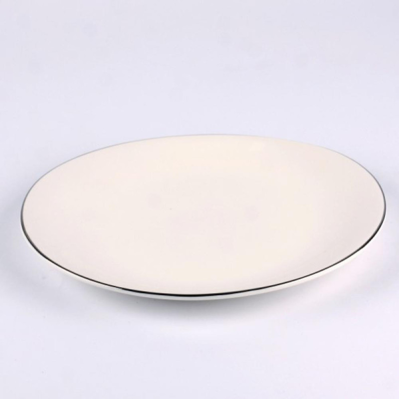 SENSE PLATINUM DESSERT  PLATE  21CM, Quality Ceramic