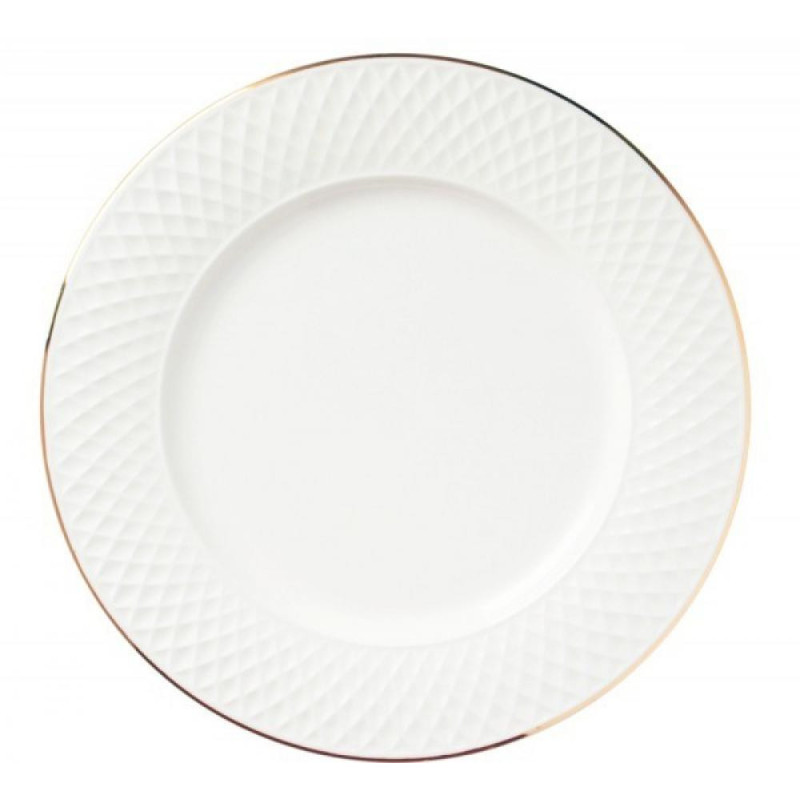 E CLAT GOLD PLATE  17CM, Quality Ceramic