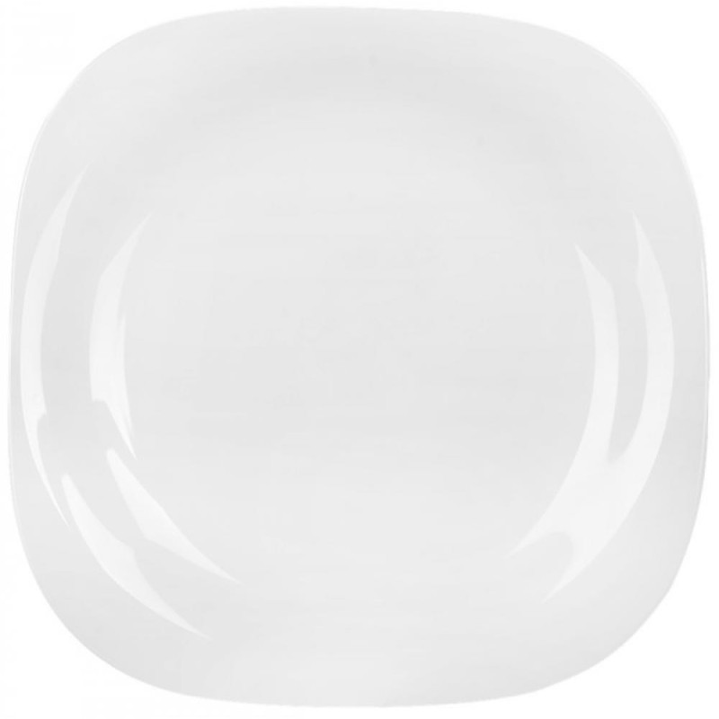 CARINE WHITE DINING  PLATE  26CM D2367, Luminarc