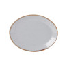 SEASONS pelēks oval  plate  30cm, Porland