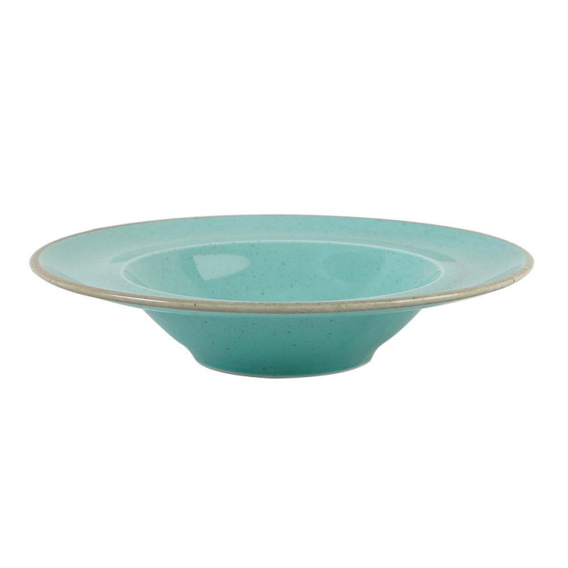 SEASONS TURQUOISE pastas plate  25 cm, Porland