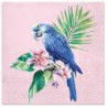 SALVETES 33X33 EXOTIC PARROT, Paw Decor Collection