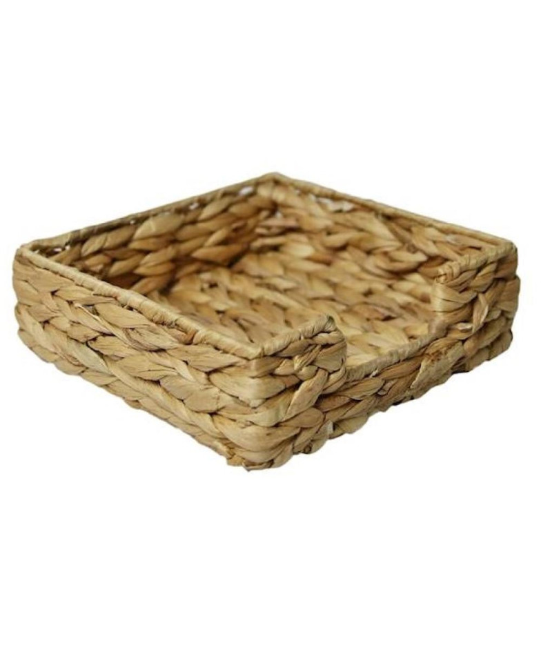 NATURAL SALVEŠU TURĒTĀJS 20x20x6CM, DABĪGS PINUMS, MPL Consulting