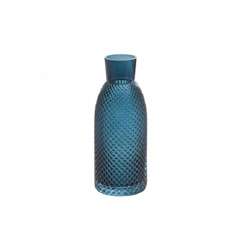 STYLE LIGHTS VĀZE D12.5CM, H30.5CM, BLUE , TONĒTS STIKLS, WMF