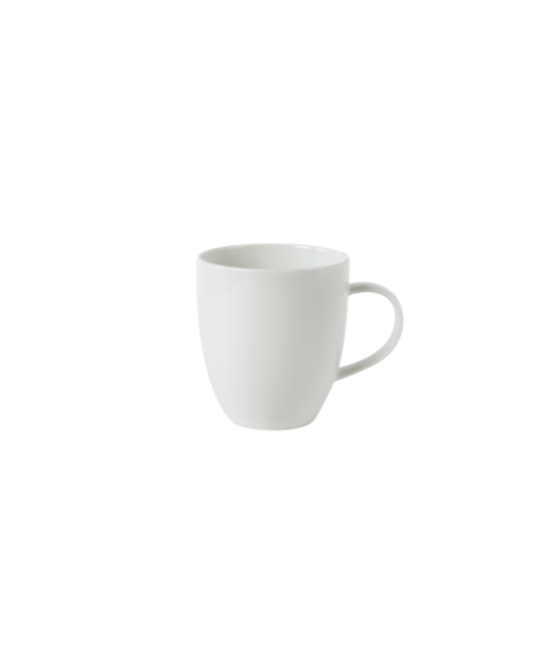FINE PLUS MUG 350ML, WHITE, PORCELĀNS, Leela Baralee