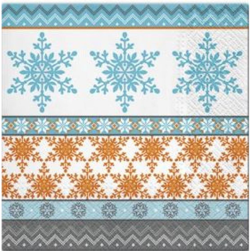 NAPKINS  33X33CM COLD WINTER, Paw Decor Collection