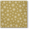 NAPKINS  33X33 STARS EVEYWHERE GOLD, Paw Decor Collection