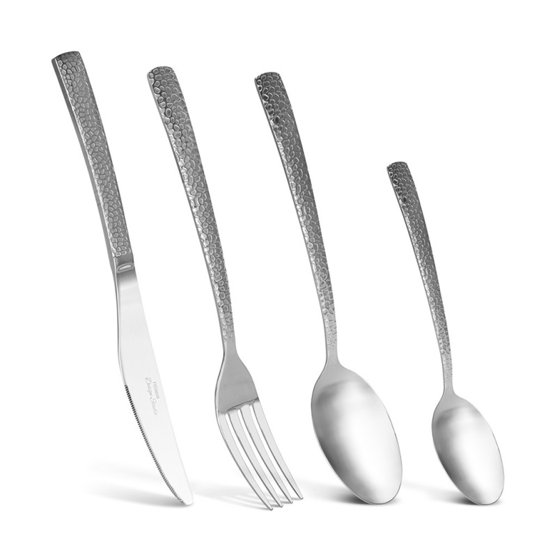 PIEMONT 24 pcs cutlery set (stainless steel)