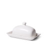 Butter Dish ALEKSA 17.8X11.5 cm color white (porcelain)