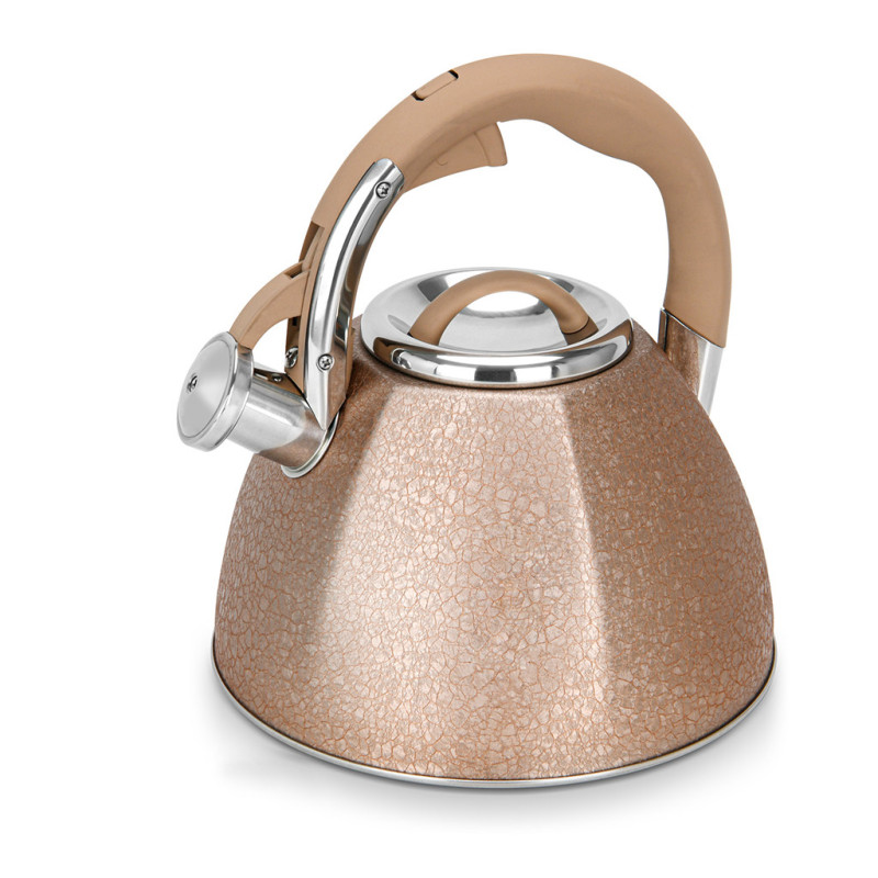Whistling kettle GOLDY 3.0 LTR (stainless steel)