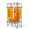 Beverage dispenser 8000 ml with stand (glass)