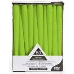 CANDLES 2.2X25CM 50PC. KIWI...