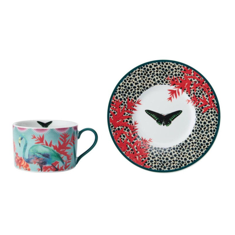 MIKASA SARAH ARNETT TASE 250ML AR APAKŠTASI, PORCELĀNS, Mikasa