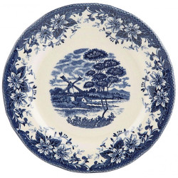 WINDMILL BLUE SOUP  A BOWL...