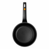 Sauteeing pan BRA A271216 Ø 16 cm Black Aluminium (1 Unit)