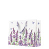 ПОДАРОЧНЫЙ  ПАКЕТ  HORIZ. 33.5X26.5X13CM LAVENDER BUTTERFLY, Paw Decor Collection