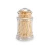 Toothpick holder Kinvara AR1810522 Transparent 2 Pieces