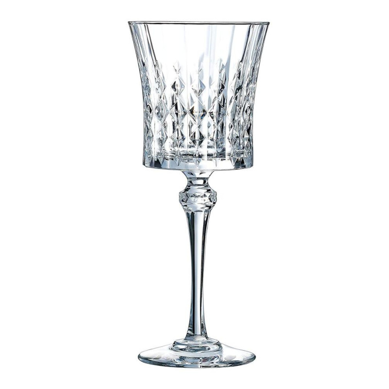 LADY DIAMOND WINE CUP S 270ML 6PC., KRISTALĪNA, Cristal d Arques