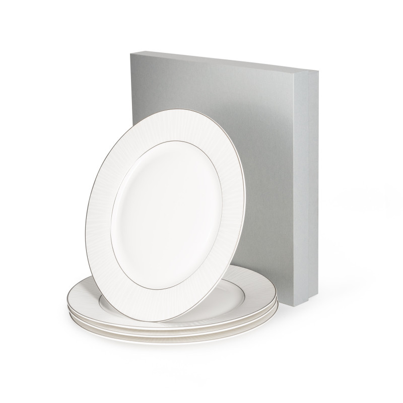 Porcelianinių lėkščių rinkinys 27 cm / 4 vnt Nice