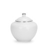 Sugar bowl PLATINUM 210 ml (porcelain)