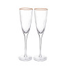 Šampano taurės 2 vnt / 280 ml