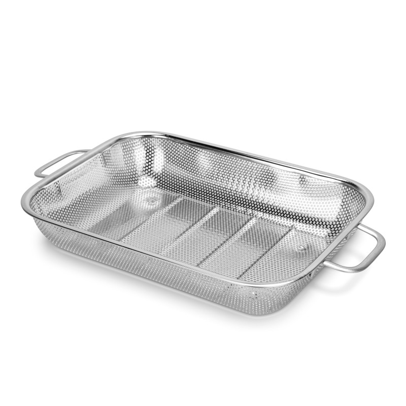Stainless steel colander 36 x 21.5 cm