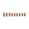 Set of Plugs and Sockets Kinvara KT2289(PBH)-9 Cork (12 Units)