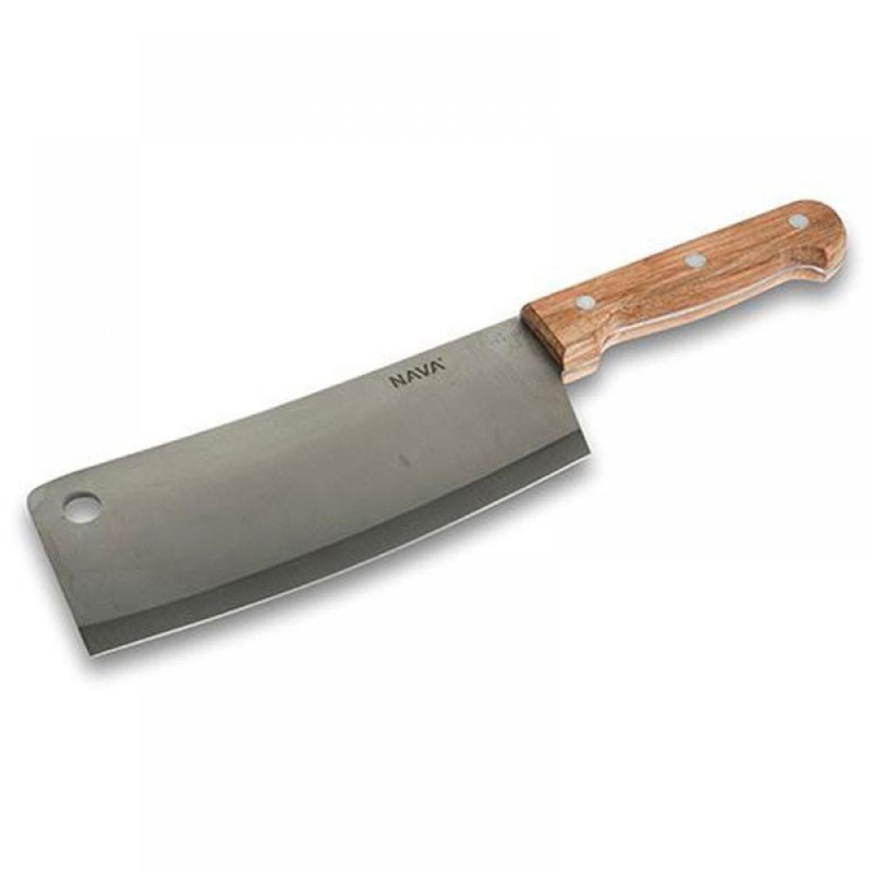 TERRESTRIAL МЯСНАЯ  CIRVIS 30CM, AR ДЕРЕВО  РУЧКА URI, NER.TĒR., Nava