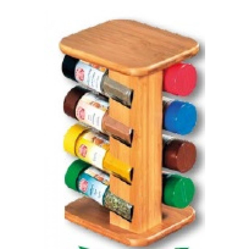 FOR SPICES  STAND   25.5x15x13CM AR 8 DISH , GAIŠS KOKS, Kesper