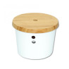 FOR STORAGE  CAPACITY  D21CM, 15.5CM, WHITE , MELAMĪNS/BAMBUSS, FSC, Kesper