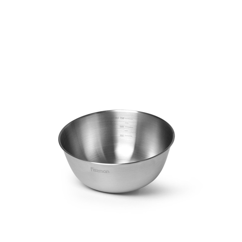 Mixing bowl 16x6.5 cm / 0.7 LTR (stainless steel)