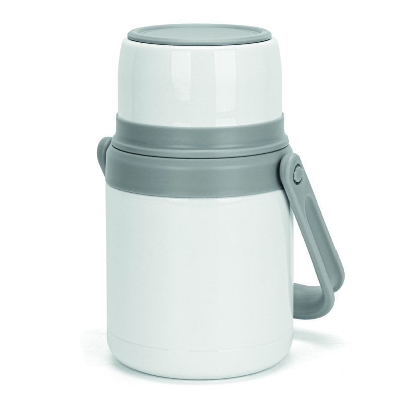 Pārtikas termoss 1000 ml balts (ner. tēr.), art. 9828