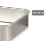 Roasting Tin Kinvara 100152 Silver Aluminium 23,5 x 6 x 36 cm