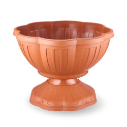 Vazonas plast. 26cm ar koja...