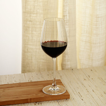 Vyno taurė Bohemia Crystal Optic Skaidrus 650 ml 6 vnt.