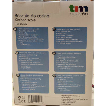 virtuvines svarstykles TM Electron Juoda 5 kg